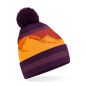 Preview: Mountain Peaks Pom Pom Beanie