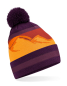 Preview: Mountain Peaks Pom Pom Beanie