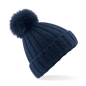 Preview: Verbier Faux Fur Pop Pom Chunky Beanie