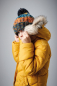 Preview: Junior Corkscrew Pom Pom Beanie