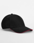 Preview: EarthAware® Classic Organic Cotton 5 Panel Cap - Sandwich Peak