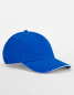 Preview: EarthAware® Classic Organic Cotton 5 Panel Cap - Sandwich Peak