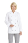 Preview: Damen Kochjacke, langarm