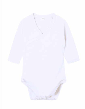 Baby Long Sleeve Kimono Bodysuit
