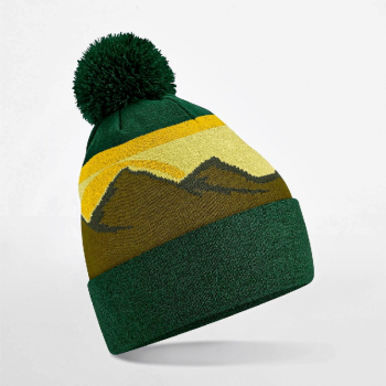 Preview: Mountain Peaks Pom Pom Beanie