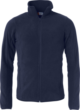 Clique-Basic Polar Fleece Jacket-Dunkelmarine-XS-Front