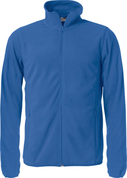 Clique-Basic Micro Fleece Jacket-Royal Blau-M-Front