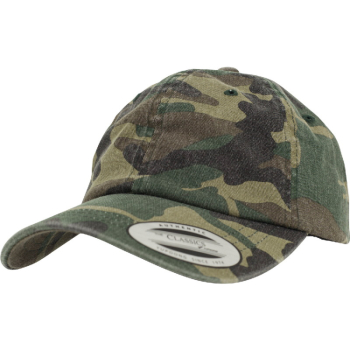 Preview: Low Profile Camo Washed Cap