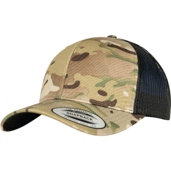 Preview: Retro Trucker Multicam Cap