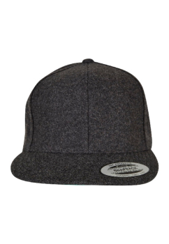 Preview: Melton Wool Snapback Cap