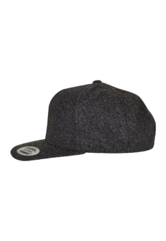 Preview: Melton Wool Snapback Cap