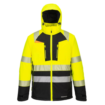 Preview: PortWest DX4 Warnschutzklasse 2 Winterjacke