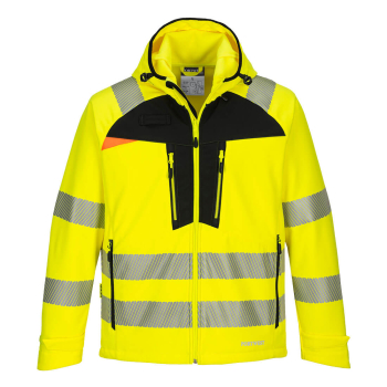 Preview: PortWest DX4 Warnschutz-Softshelljacke