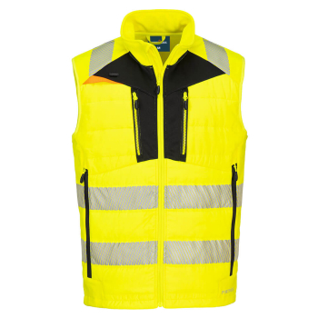 Preview: PortWest DX4 Warnschutz Softshell Weste