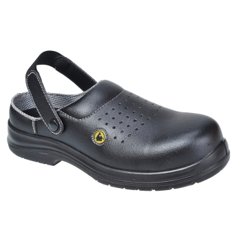 PortWest Perforierter Portwest Compositelite ESD Sicherheits-Clog SB AE