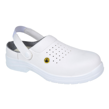 Preview: PortWest Perforierter Portwest Compositelite ESD Sicherheits-Clog SB AE