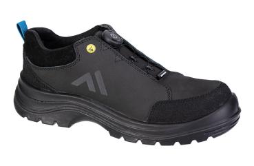 PortWest Ridge Composite Halbschuh S3S ESD SR FO Schwarz/Blau