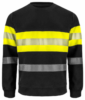 6129 SWEATSHIRT EN ISO 20471 KLASSE 1