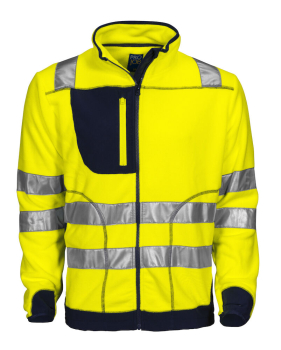 6303 POLARFLEECE JACKE EN ISO 20471 KLASSE 3/2