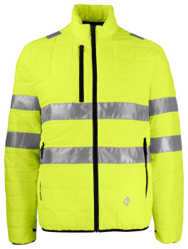 6444 GESTEPPTE LEICHTE JACKE - ZIP IN INNEN JACKEEN ISO 20471 KLASSE 3