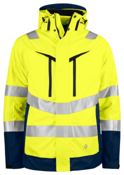 6445 WIND- UND WASSERDICHTER PARKA 3-IN-1EN ISO 20471 KLASSE 3/2