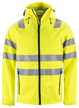 6450 WIND- UND WASSERDICHTE REGENJACKEEN ISO 20471 KL 3 - EN 343 3/3