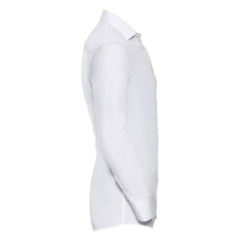 Russel Men's Long Sleeve Fitted Ultimate Stretch Shirt