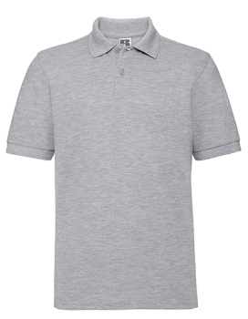 Hardwearing Polycotton Polo Light Oxford (Heather) Vorderansicht