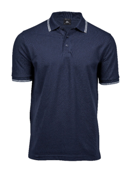 Preview: Men´s Luxury Stripe Stretch Polo
