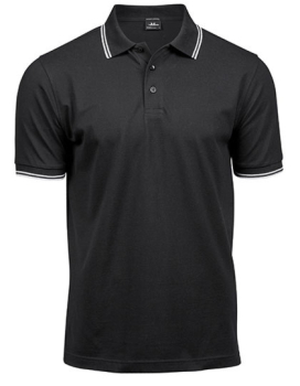 Preview: Men´s Luxury Stripe Stretch Polo