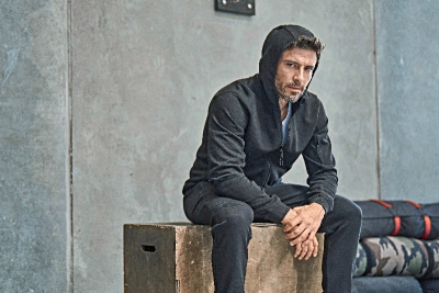 Athletic Hooded Full Zip Sweat