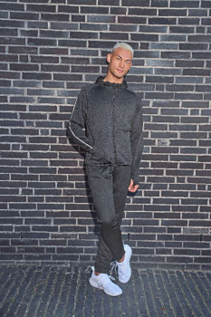 Men´s Hoodie With Reflective Tape