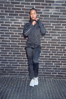 Ladies´ Hoodie With Reflective Tape