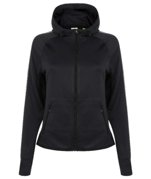 Preview: Ladies´ Hoodie With Reflective Tape