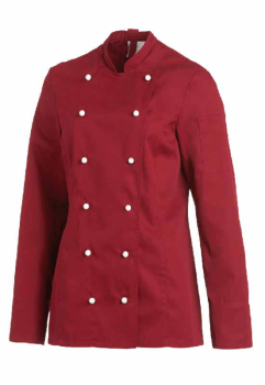 Preview: Damen Kochjacke, langarm