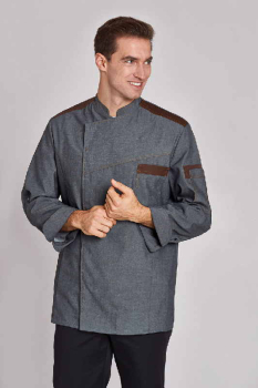 Preview: Herren Kochjacke, langarm