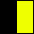 black/neon yellow