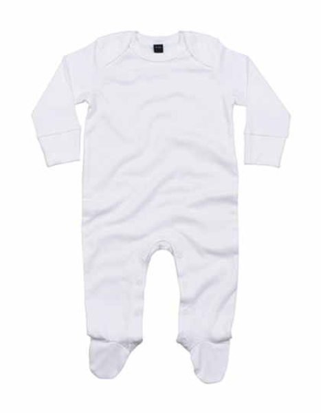 Baby Sleepsuit With Scratch Mitts