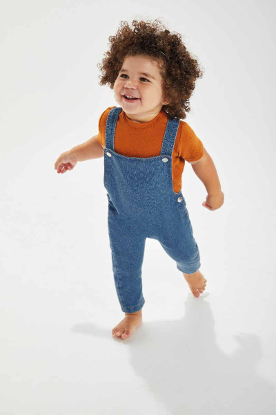 Baby Rocks Denim Dungarees