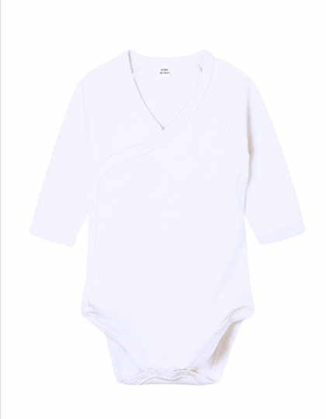 Baby Long Sleeve Kimono Bodysuit
