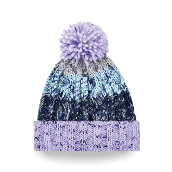 Junior Corkscrew Pom Pom Beanie
