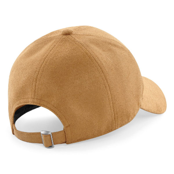 Faux Suede 6 Panel Cap