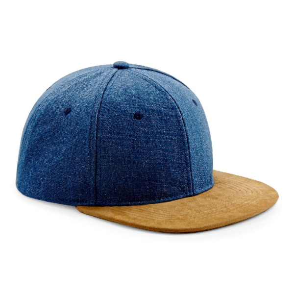 Suede Peak Snapback