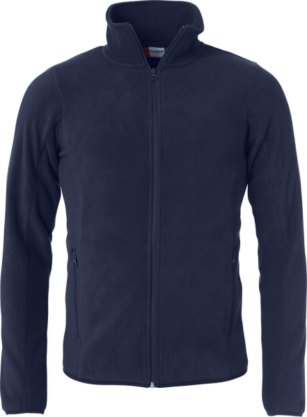 Clique-Basic Polar Fleece Jacket-Dunkelmarine-XS-Front