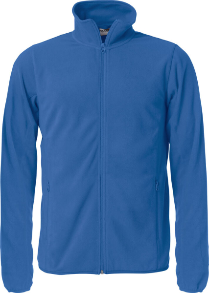 Clique-Basic Micro Fleece Jacket-Royal Blau-M-Front