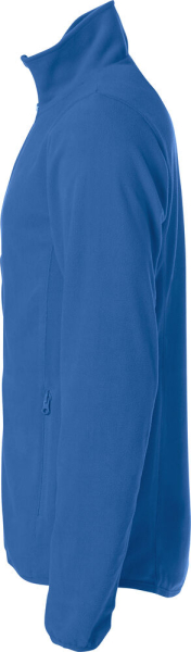 Clique-Basic Micro Fleece Jacket-Royal Blau-M-Rechts