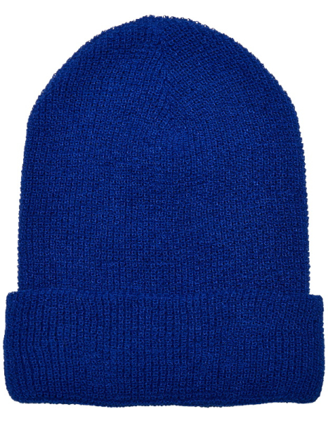 Recycled Yarn Waffle Knit Beanie