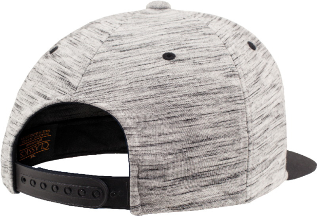 Stripes Melange Crown Snapback