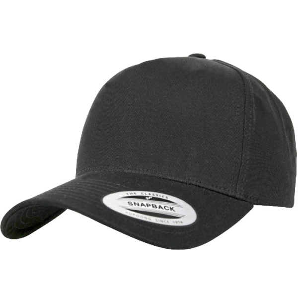 5-Panel Curved Classic Snapback