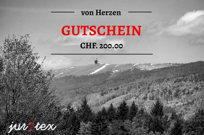 Juratex Gutschein 200 CHF